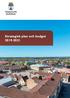 Strategisk plan och budget