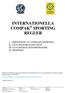 INTERNATIONELLA COMPAK SPORTING REGLER