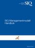 SIQ Managementmodell Handbok