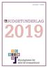 BUDGETUNDERLAG FÖR 2019