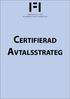 Certifierad. Avtalsstrateg