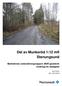 Del av Munkeröd 1:12 mfl Stenungsund Markteknisk undersökningsrapport, MUR geoteknik Underlag för detaljplan