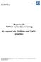 Rapport T3 TOPSim systembeskrivning. En rapport från TOPSim- och CATDprojekten