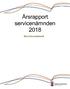 Årsrapport servicenämnden Servicenämnd