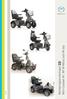 medemagruppen Monteringsanvisningar Mini Crosser M 1, M 2, M-Maxx och M-Joy
