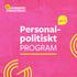Personalpolitiskt PROGRAM. gyf.se