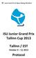 ISU Junior Grand Prix Tallinn Cup Tallinn / EST. Protocol