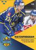 MATCH PROGRAM BEIJER H CKEV GAMES 7-1 FEB 2 19 H VET