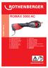 ROMAX 3000 AC ROMAX 3000 AC.