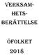 Verksam- hets- berättelse