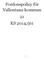 Fordonspolicy för Vallentuna kommun 21 KS