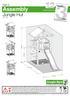 Assembly Jungle Hut. Part 3. Instructions PLAYGROUND SYSTEMS 801_ cm. 125 cm. 320 cm. 160 cm. 5 h