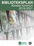 BIBLIOTEKSPLAN. Alvesta kommun