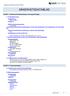 SÄKERHETSDATABLAD. AVSNITT 1: Namnet på ämnet/blandningen och bolaget/företaget. 1.1 Produktbeteckning Handelsnamn.