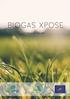 BIOGAS XPOSE. Report on study visits. Maximized biogaspotential from resource innovation in the Biogas Öst region