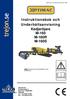Instruktionsbok och Underhållsanvisning Kedjeröjare M-160 M-160R M-160S