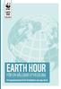 EARTH HOUR HANDLEDNING EARTH HOUR FÖR EN HÅLLBAR UTVECKLING. Ett inspirationsmaterial för förskolebarn och unga elever