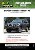 BBP064/ BBT064/ BBT064-NL TOYOTA PRADO 12/2017+ Ironman 4x4 BBP/ BBT Bull Bars fit to a Toyota Prado 12/2017+ It will take about 4 hours to install.