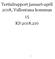 Tertialrapport januari-april 2018, Vallentuna kommun 15 KS