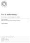 Vad är undervisning? Om erövringen av undervisningsbegreppet i förskolan. What is teaching? About conquering the concept of teaching in preschool