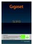Gigaset SL910 med en speciell touch