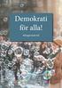 Demokrati för alla! deltagarmaterial