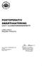 POSTOPERATIV SMÄRTHANTERING