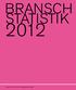 BRANSCH STATISTIK. Rapport från Svenska Förläggareföreningen