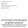 Att förutspå avkastning på en global marknad Prediktionsjämförelser av Capital Asset Pricing Model och Fama-French trefaktorsmodell