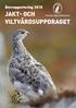 Återrapportering jakt- och viltvårdsuppdraget