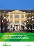Guide för förtroendevalda i Umeå kommunfullmäktige