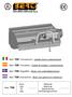 Mod. TSB, Trinciastocchi - Libretto d uso e manutenzione. Mod. TSB, Trituradora - Folleto de empleo y mantenimiento
