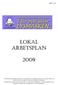 LOKAL ARBETSPLAN