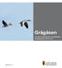 Grågåsen. och dess betesskador vid Sörfjärden Handlingsplan Rapport 2011:5