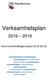 Verksamhetsplan. Kommunfullmäktiges beslut