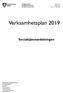 Verksamhetsplan Socialtjänstavdelningen. Kungsholmens stadsdelsförvaltning. Sida 1 (2) Socialtjänstavdelningen
