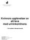 Kvinnors upplevelser av att leva med urininkontinens