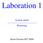 Laboration 1. Grafisk teknik Rastrering. Sasan Gooran (HT 2004)