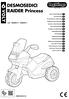 DESMOSEDICI RAIDER Princess VOLT. cod. IGED IGED0917. HBsjO HL Hgw hkm FI001801G136 USO E MANUTENZIONE USE AND CARE UTILISATION ET ENTRETIEN