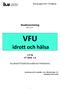 VFU idrott och hälsa