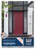 Highlights. ab 2.519, KOMPOtherm. Highlights. Aluminium Haustüren. der Extraklasse
