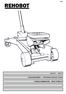 GH1,5-3 GK2-3 BRUKSANVISNING OPERATING INSTRUCTIONS GEBRAUCHANWEISUNG MODE D EMPLOI