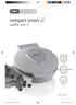 compact smart // waffle iron //