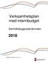 Verksamhetsplan med internbudget