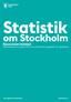 Statistik om Stockholm Ekonomiskt bistånd The Capital of Scandinavia stockholm.se
