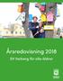 Årsredovisning Ett Varberg för alla åldrar ÅRSREDOVISNING 2018 VARBERGS KOMMUN