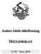 Anders Adells släktförening MEDLEMSBLAD