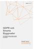 Rapport U GDPR och Smarta Byggnader
