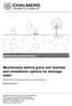 Mechanisms behind grave soil leachate and remediation options for drainage water