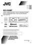 KD-X50BT DIGITAL MEDIA RECEIVER / DIGITAL MEDIAMOTTAGARE / DIGITAL MEDIEMODTAGER / DIGITAALISEN MEDIAN VASTAANOTIN